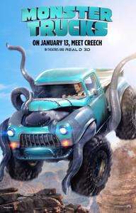 Plakat Monster Trucks (2016).
