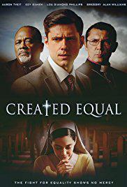 Poster for Created Equal (2017).