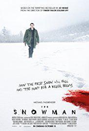 Plakat filma The Snowman (2017).