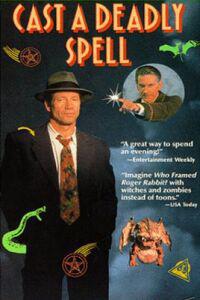 Poster for Cast a Deadly Spell (1991).