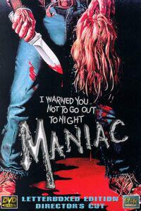 Обложка за Maniac (1980).