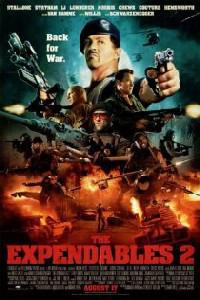 Plakát k filmu The Expendables 2 (2012).