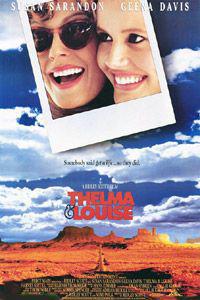 Plakát k filmu Thelma & Louise (1991).