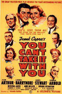 Plakát k filmu You Can't Take It with You (1938).