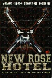 Cartaz para New Rose Hotel (1998).