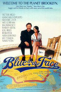 Plakat filma Blue in the Face (1995).