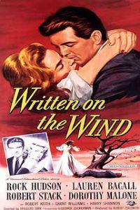 Cartaz para Written on the Wind (1956).