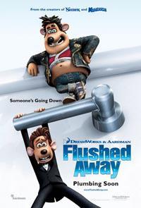 Обложка за Flushed Away (2006).