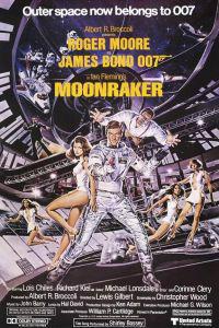 Poster for Moonraker (1979).
