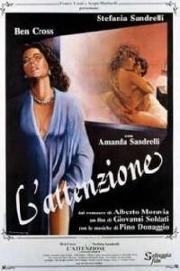 Poster for L'attenzione (1987).