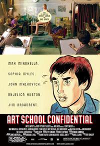 Poster for Art School Confidential (2005).