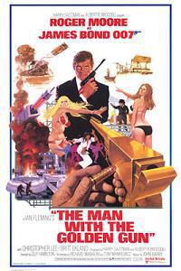 Plakát k filmu The Man with the Golden Gun (1974).