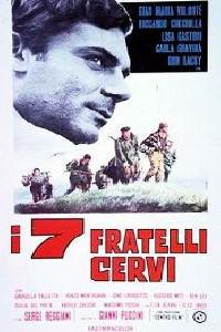 Poster for I sette fratelli Cervi (1968).