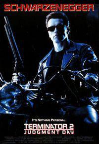 Cartaz para Terminator 2: Judgment Day (1991).