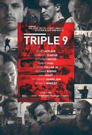 Triple 9 (2016) Cover.