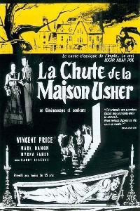 Plakat filma La chute de la maison Usher (1928).