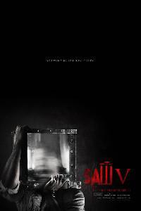 Plakat filma Saw V (2008).