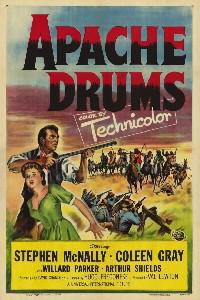 Poster for Apache Drums (1951).