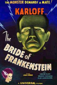 Cartaz para Bride of Frankenstein (1935).