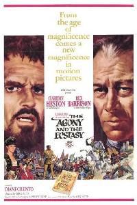 Poster for Agony and the Ecstasy, The (1965).