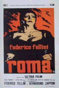 Poster for Roma (1972).