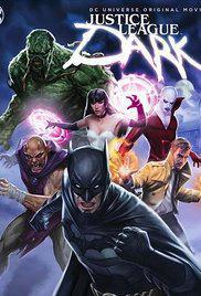 Plakát k filmu Justice League Dark (2017).