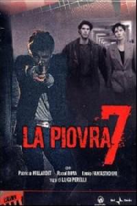 Poster for La piovra 7 - Indagine sulla morte del comissario Cattani (1995).