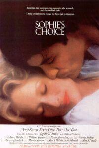 Cartaz para Sophie's Choice (1982).