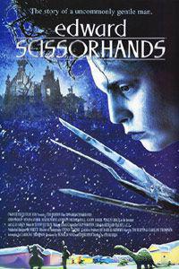 Plakat filma Edward Scissorhands (1990).