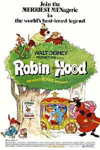 Plakát k filmu Robin Hood (1973).
