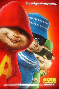 Plakat filma Alvin and the Chipmunks (2007).