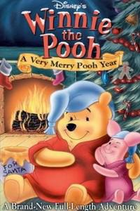 Poster for Winnie the Pooh: A Very Merry Pooh Year (2002).