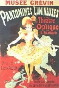 Plakát k filmu Le clown et ses chiens (1892).