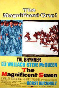 Poster for The Magnificent Seven (1960).