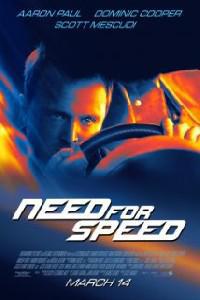 Plakát k filmu Need for Speed (2014).