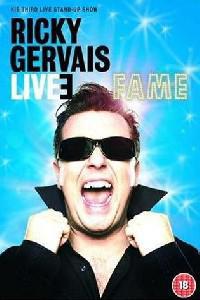 Plakat Ricky Gervais Live 3: Fame (2007).