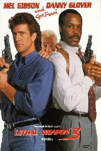 Plakát k filmu Lethal Weapon 3 (1992).