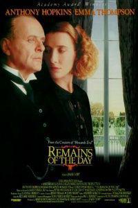 Plakat filma The Remains of the Day (1993).