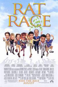 Plakát k filmu Rat Race (2001).