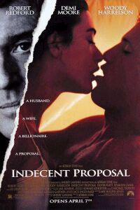 Poster for Indecent Proposal (1993).