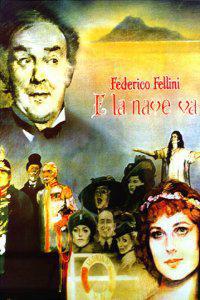 Plakat filma E la nave va (1983).