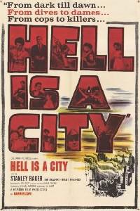 Poster for Hell Is a City (1960).
