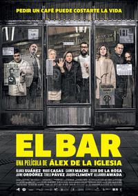 Plakat filma El bar (2017).