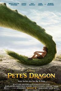 Обложка за Pete's Dragon (2016).