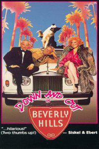 Омот за Down and Out in Beverly Hills (1986).