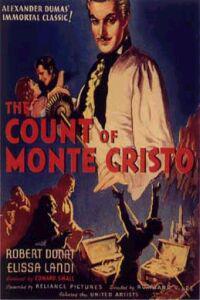 Poster for Count of Monte Cristo, The (1934).