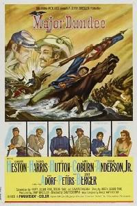 Plakát k filmu Major Dundee (1965).