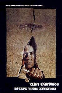 Омот за Escape from Alcatraz (1979).