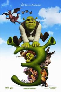 Cartaz para Shrek the Third (2007).