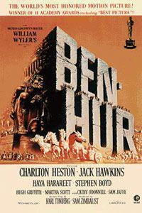 Plakát k filmu Ben-Hur (1959).
